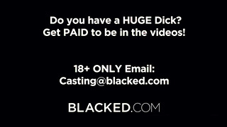Blacked - Blake Blossom élvezi a hatalmas barna kárót