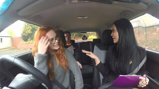 Fake Driving School Marilyn Sugar néger fullos harisnyában