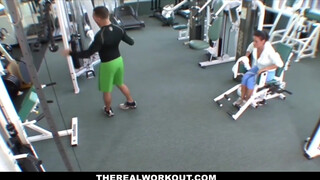 TheRealWorkout - Charley Chase edzés után megdugva