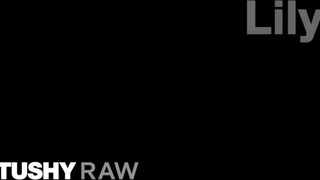 TUSHYRAW - fekete bige hatalmas muffja rendesen megdöngetve