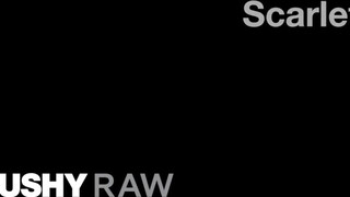 TUSHYRAW - Scarlett durván hátsó bejáratba rakva