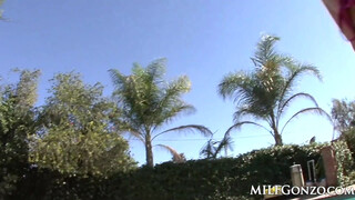 MILFGonzo - Kayla West barna hapsival szexel