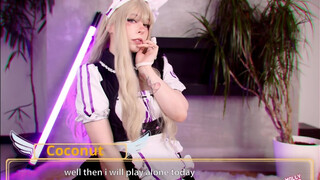 MollyRedWolf - Cosplayes csajszi pélót szop